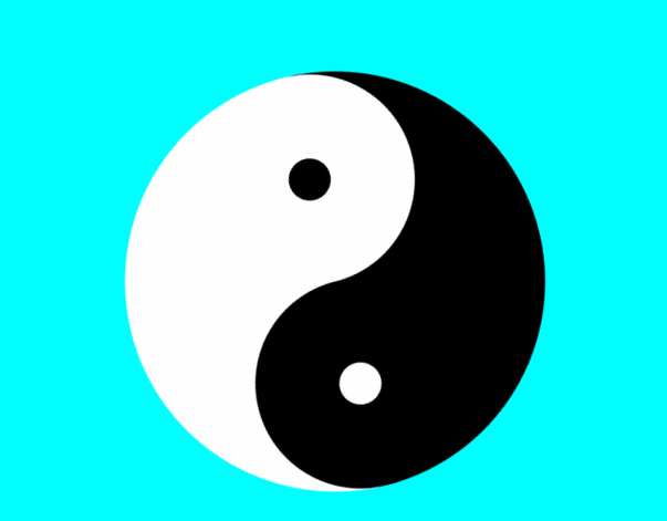 animateanimate动画旋转的太极图