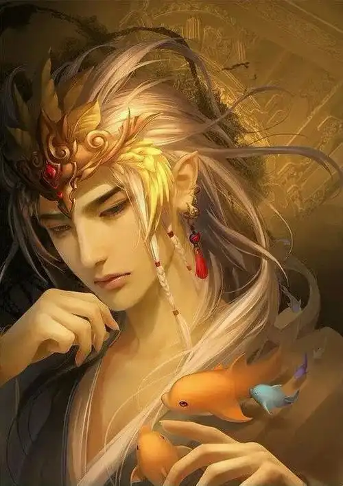 妖孽古风美男子