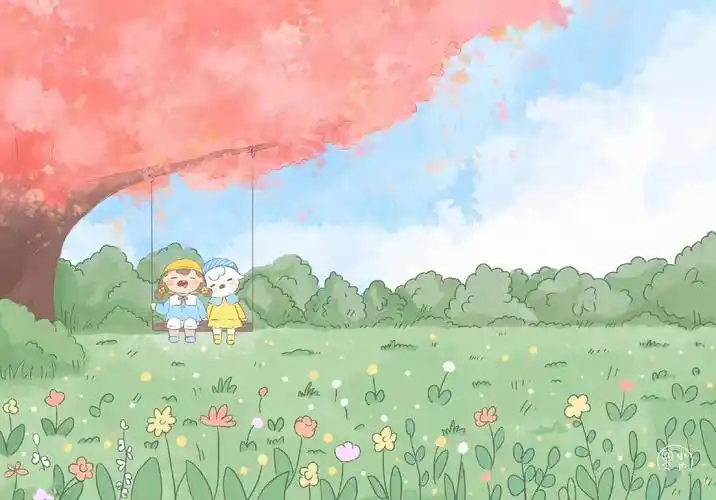 治愈系插画ipad壁纸锁屏 ​​​_ipad_壁纸_插画