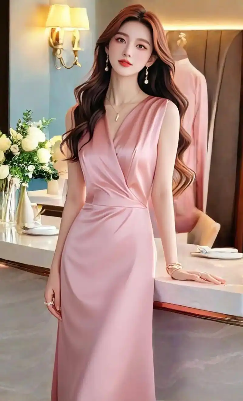 轻薄的面料带来夏季的凉爽,同时保持了服装的流畅线条.