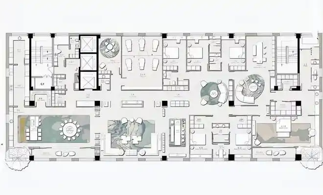 浅谈1000平米的超级大平层想想也是不错的