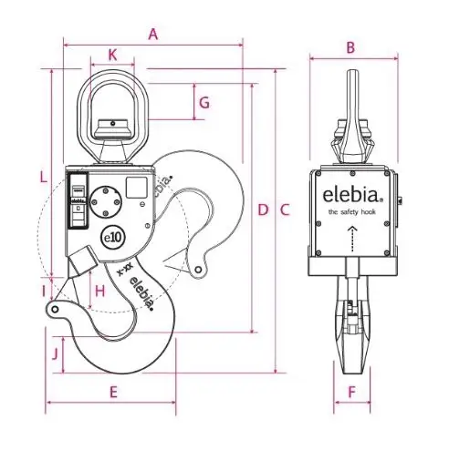 elebia 自动吊钩 自卸吊钩 遥控吊钩 自动挂钩脱钩