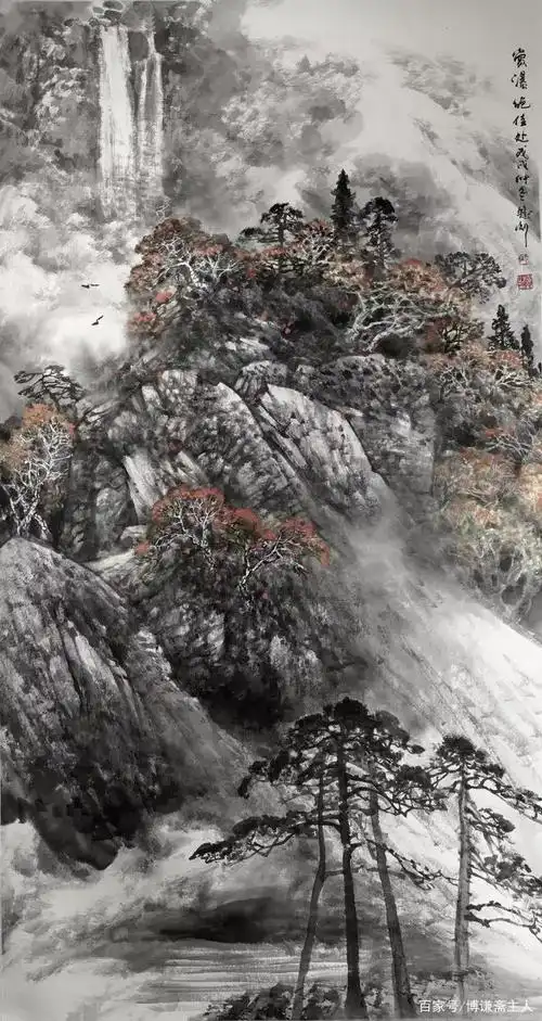 云遮雾绕——画家师恩钊意境满满的水墨山水画作品欣赏