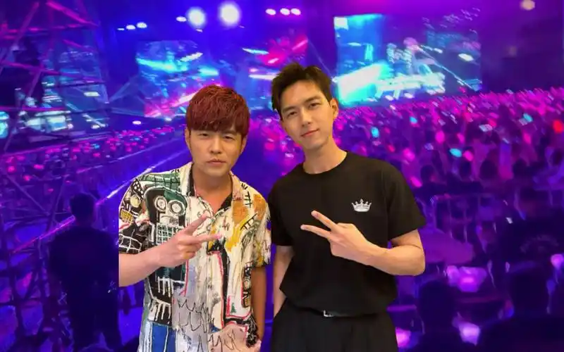 李现晒看周杰伦演唱会视频,开心跟唱应援,郑恺林书豪郭艾伦也在