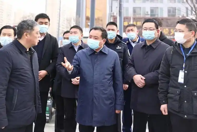 1月25日上午,响水县委书记郭超带领县领导李益,田大波以及相关部门