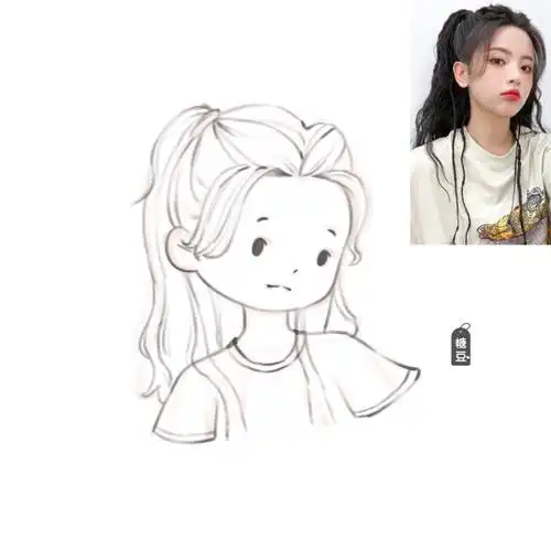 杨超越可爱儿插头像