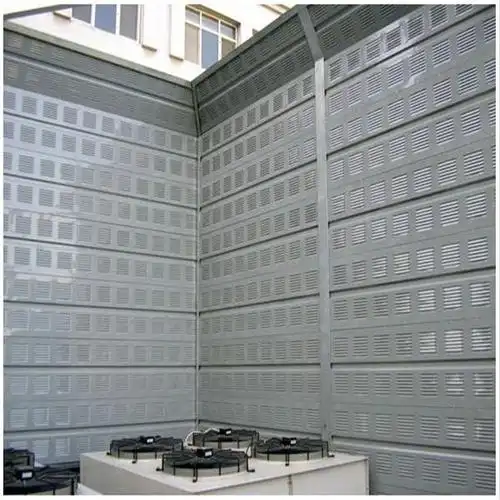 厂家销售小区住宅楼噪声消音墙建筑环保降噪隔音声屏障厂区楼顶噪音