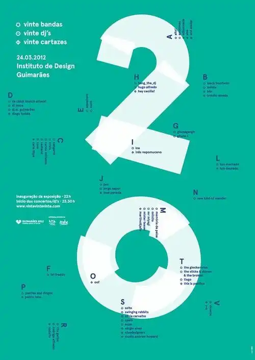 设计灵感纯文字排版也能让海报引人注目