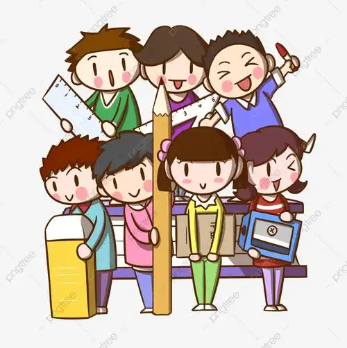儿童小学生学生学习, 文具, 动画片, 儿童素材,psd格式图案和png图片