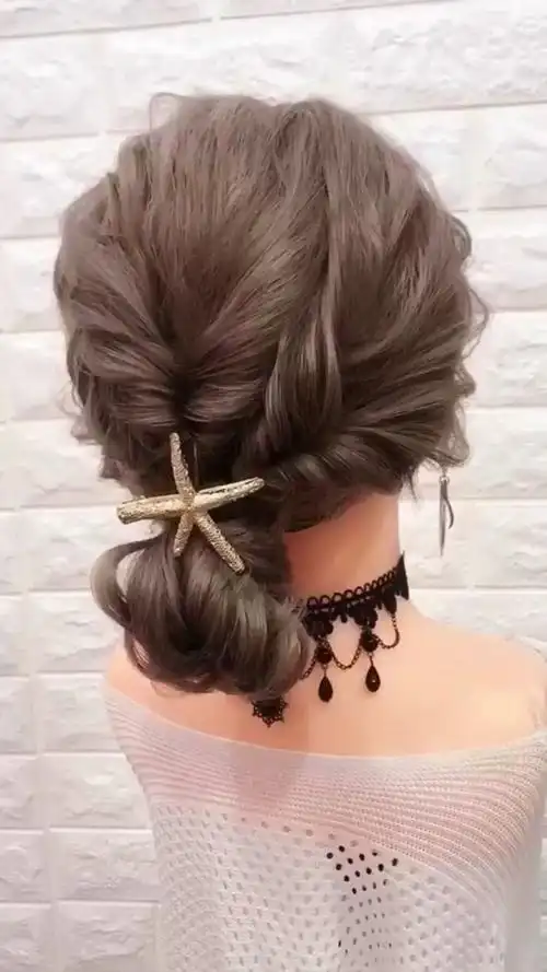 2022简单可爱的发型创意扎发