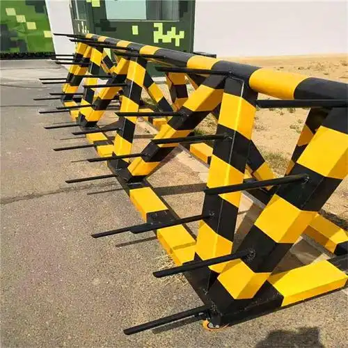 拒马护栏移动路障拒马带刺防撞护栏阻车学校防冲撞设施护栏幼儿园校门