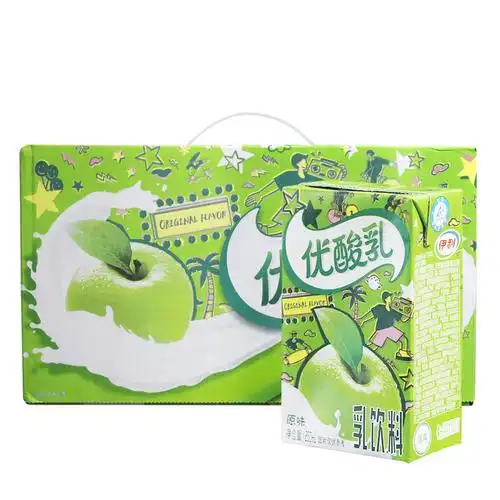 11月新货伊利优酸乳原味250ml24盒整箱