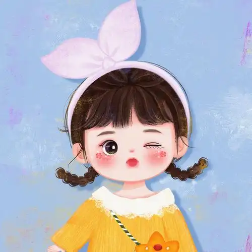 卡通小人物头像_芯子菇凉-站酷zcool