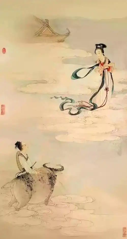 国画里的七夕原来七夕情人节是这样演变而来的