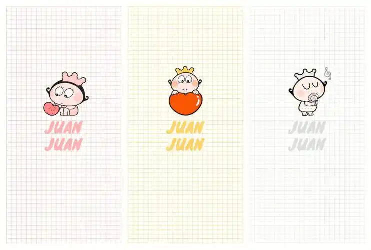 清新简约风壁纸卷卷公主