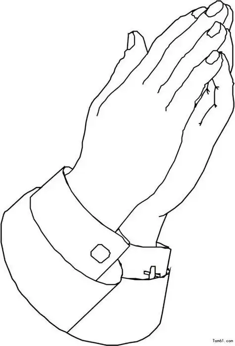 给我一双手简笔画