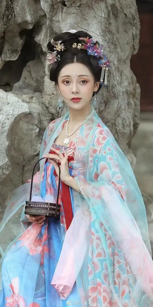 找到唐嫣古装的原图了 小姐姐也好好看呀!