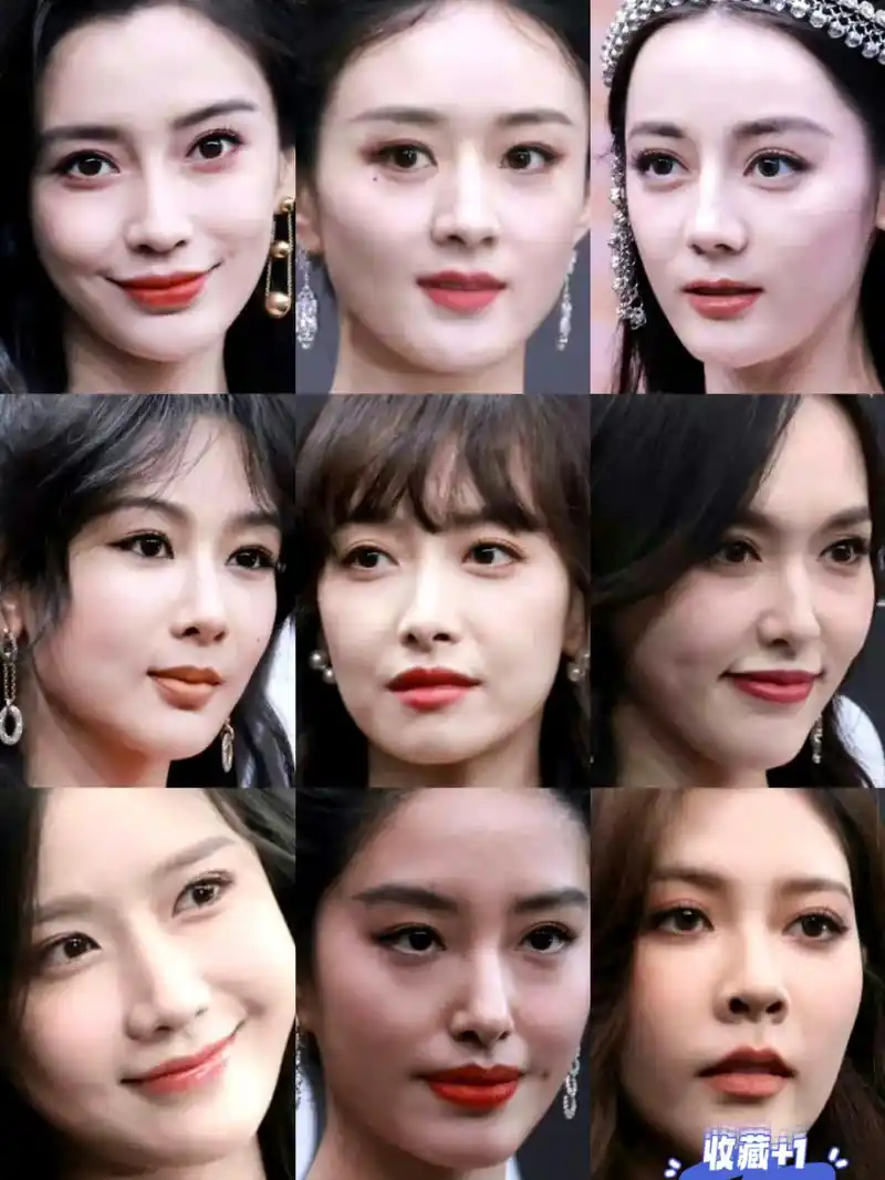 高清镜头下的各大女明星照片,谁更美?