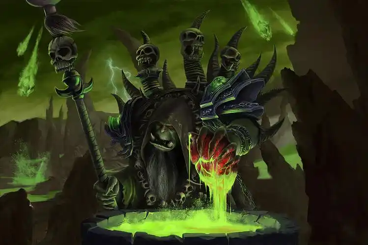 loding动画:古尔丹