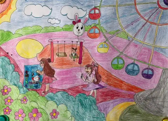 炫彩童年系列绘画比赛获奖作品展