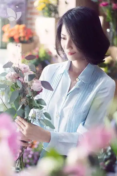 高圆圆短发人比花娇 高圆圆数不完的女神发型