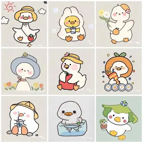 小鸭子集合