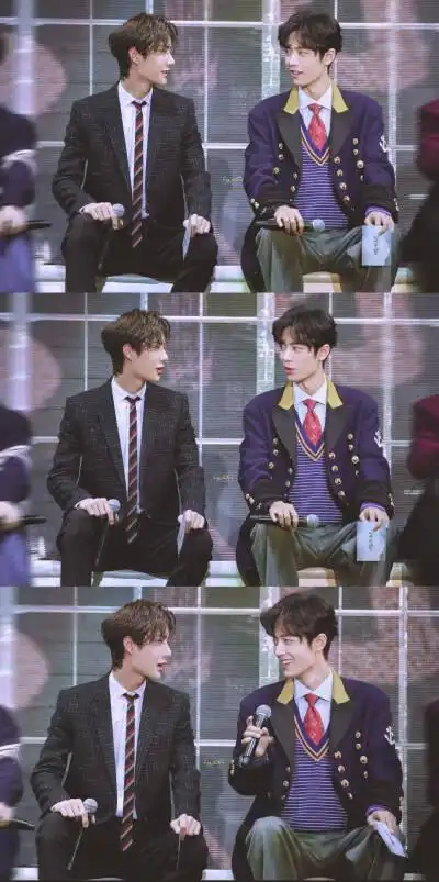 王一博肖战博君一肖图片出处见水印 来自微博侵删!