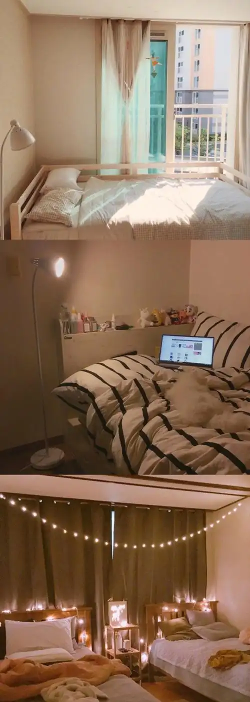 room | 适合小女生的温馨感卧室装扮风格