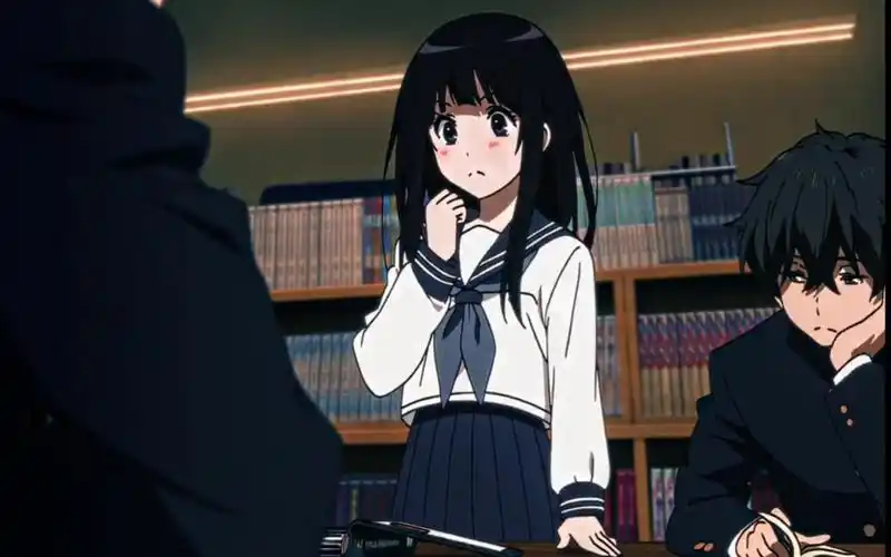 千反田爱瑠与折木奉太郎,冰菓里的甜蜜与纠结!