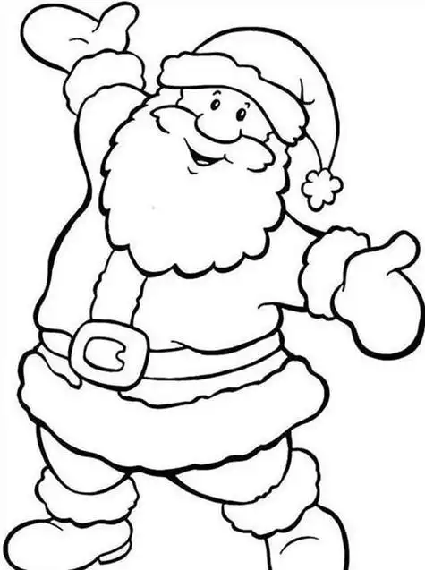 6岁学简笔画填色画卡无水印图片可用a4纸打印的卡通线稿