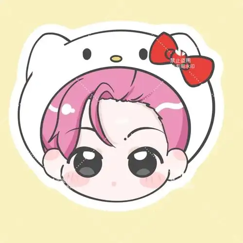 小鬼王琳凯大头|周边|q版_约稿_hellokitty_小鬼王琳凯_素材_头像