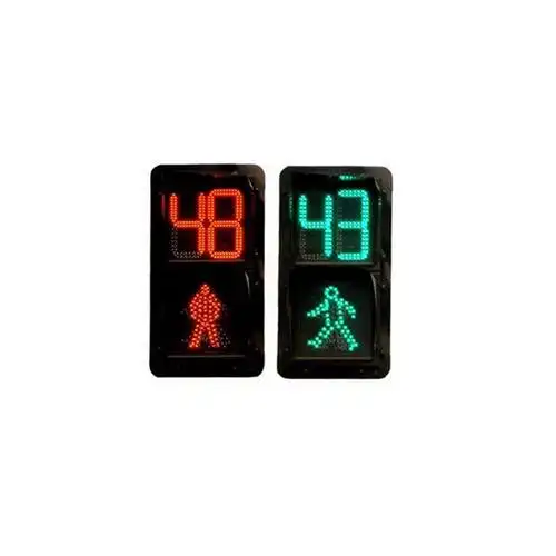 300mm led red and green pedestrian traffic lights with countdown