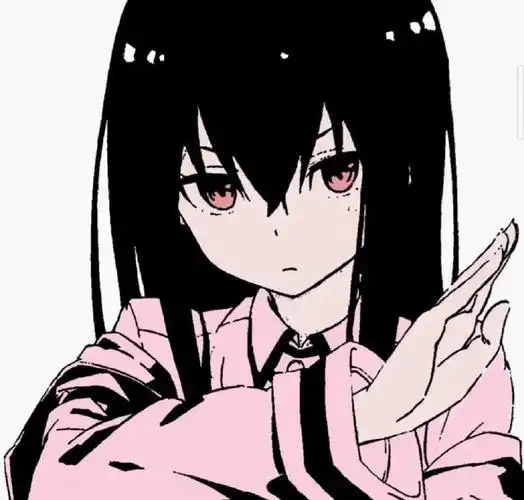 黑白动漫女生头像二次元动漫头像旧漫头像