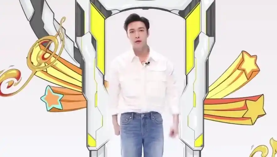 张艺兴 极限挑战预告合集 张总白衬衣牛仔裤造型青春又活力