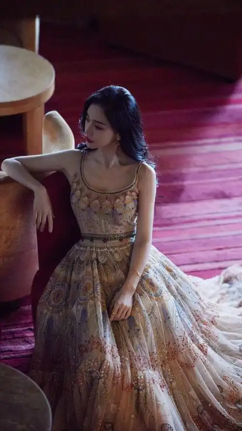 演员杨颖,写真照