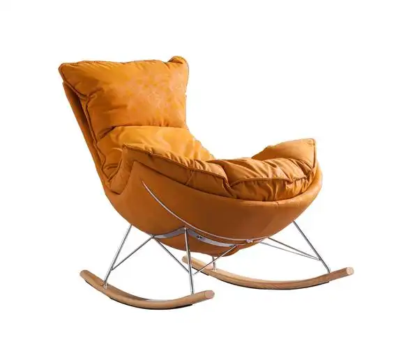 摇椅北欧沙发休闲大人家用客厅摇摇懒人阳台沙发椅