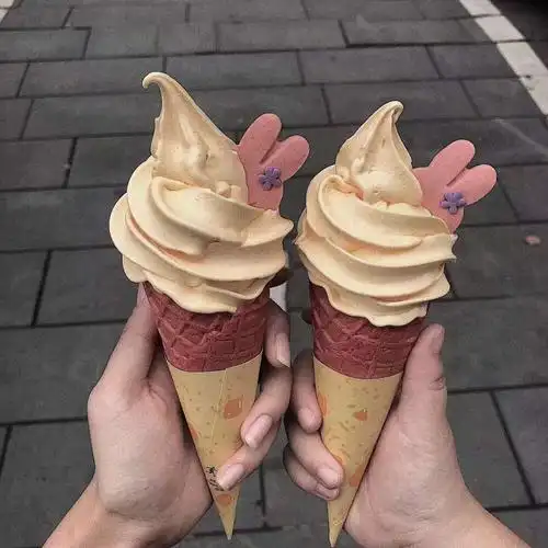 网红冰淇淋
