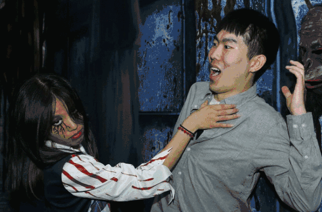 你~~所有剧情,机关全部原创,资深设计师打造鬼屋场景,综合世界恐怖事