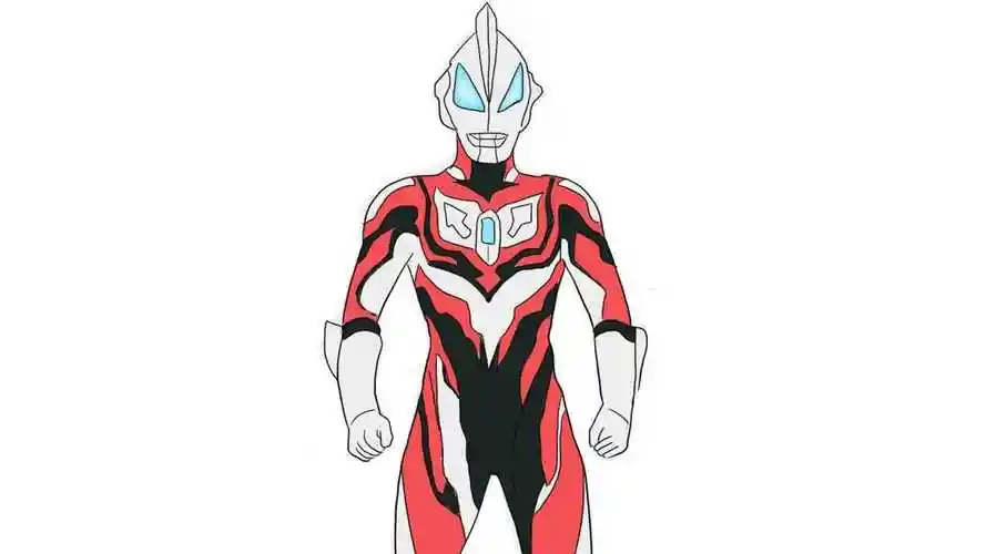 帅气的捷德奥特曼儿童卡通简笔画_腾讯视频