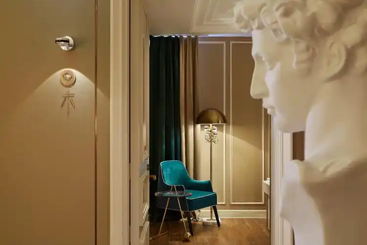 精致轻奢水疗会所大厅装修效果图