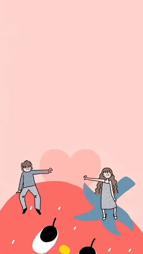 情侣创意高清手机壁纸图片