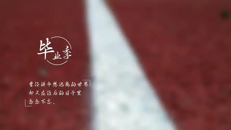 抖音上很火的致毕业的句子带字图片