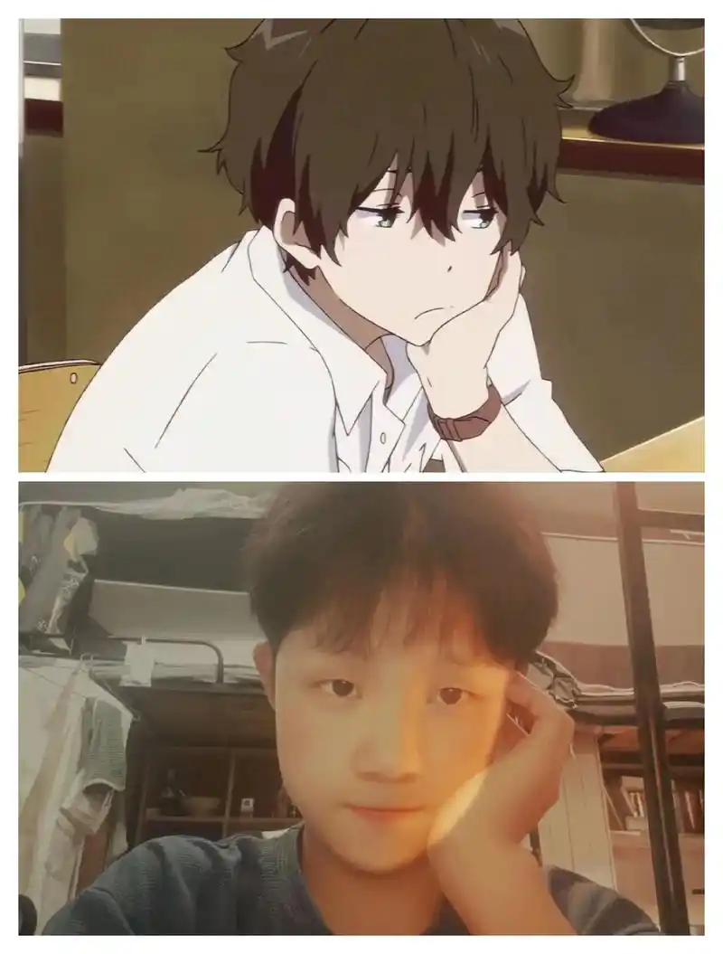 没必要的事不做,非做不可的事情一切从简#折木奉太郎 #动漫  - 抖音