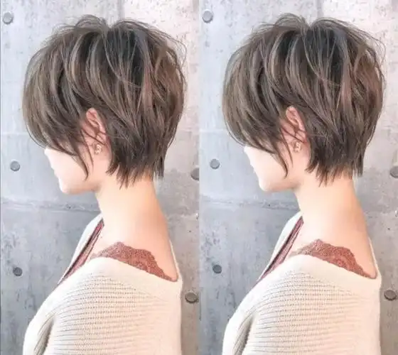 谁说女士剪短发不够美吗