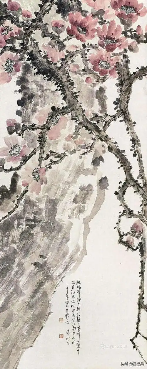 名家花鸟画《木棉花》欣赏_网易订阅