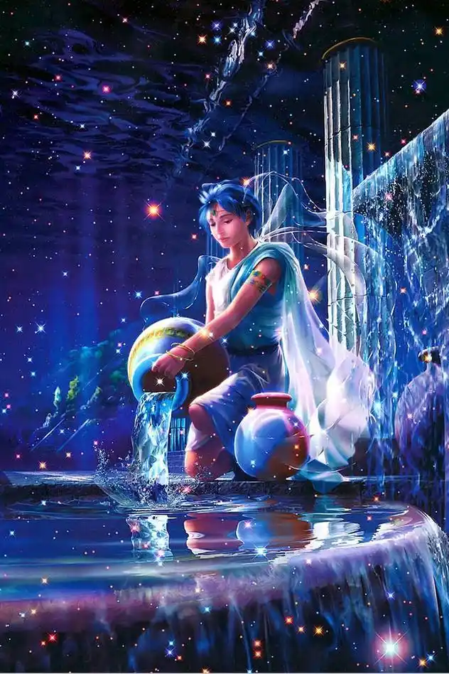 水瓶座 十二星座 kagaya加贺谷穰 - 堆糖,美图壁纸兴趣社区