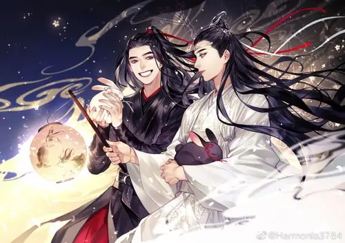 陈情令超话图片博君一肖超话图片蓝忘机(王一博)魏无羡(肖战)