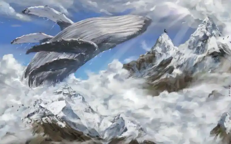 【procreate】鲲 绘画过程