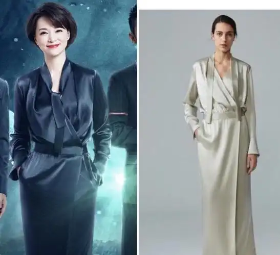 尤其是一身暗色系的服装,更是将董卿的气质展露无余