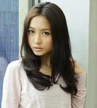 国字脸女生发型中分修颜